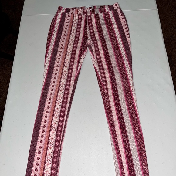 💙 NWOT The Children’s Place Boho Striped Leggings - Picture 1 of 7